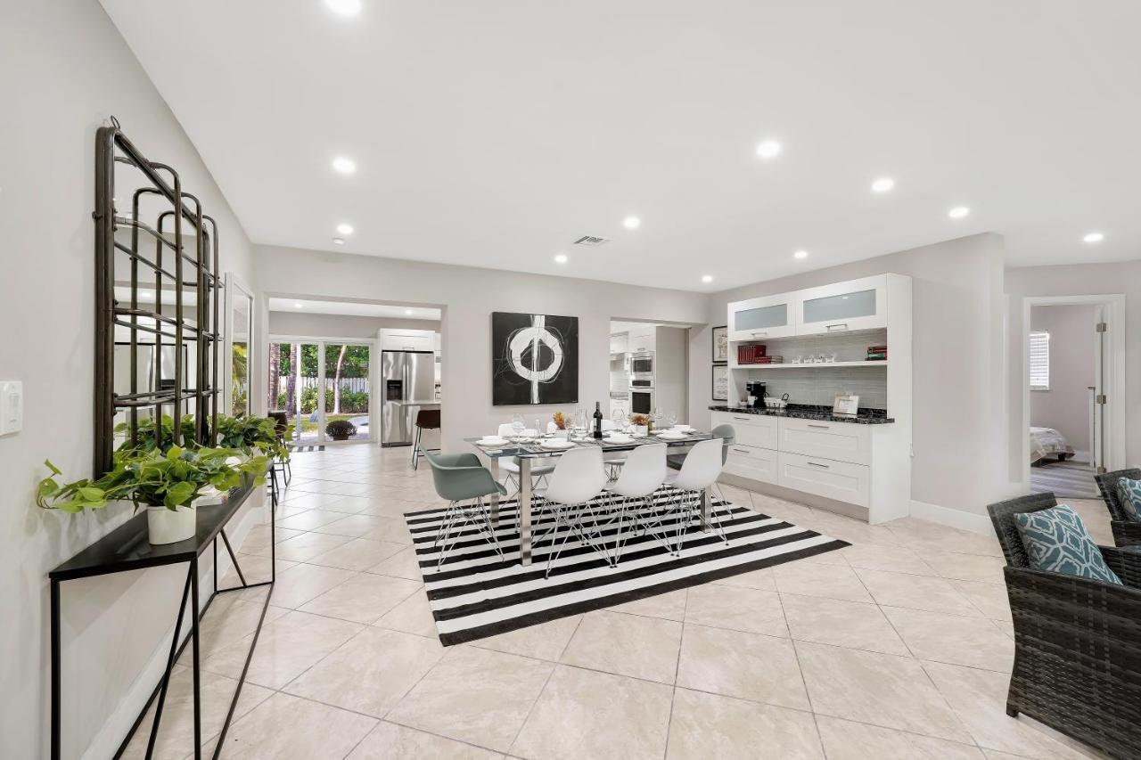 Comfortable 4 Bedroom House With Pool By Pmi Fort Lauderdale Kültér fotó