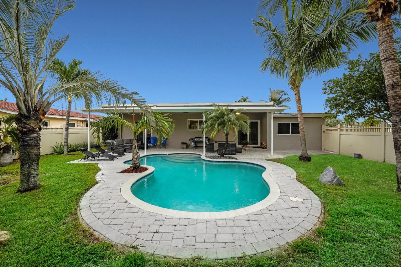 Comfortable 4 Bedroom House With Pool By Pmi Fort Lauderdale Kültér fotó