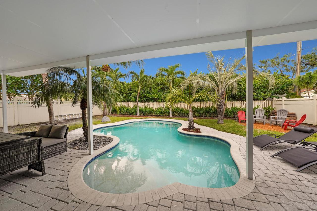 Comfortable 4 Bedroom House With Pool By Pmi Fort Lauderdale Kültér fotó