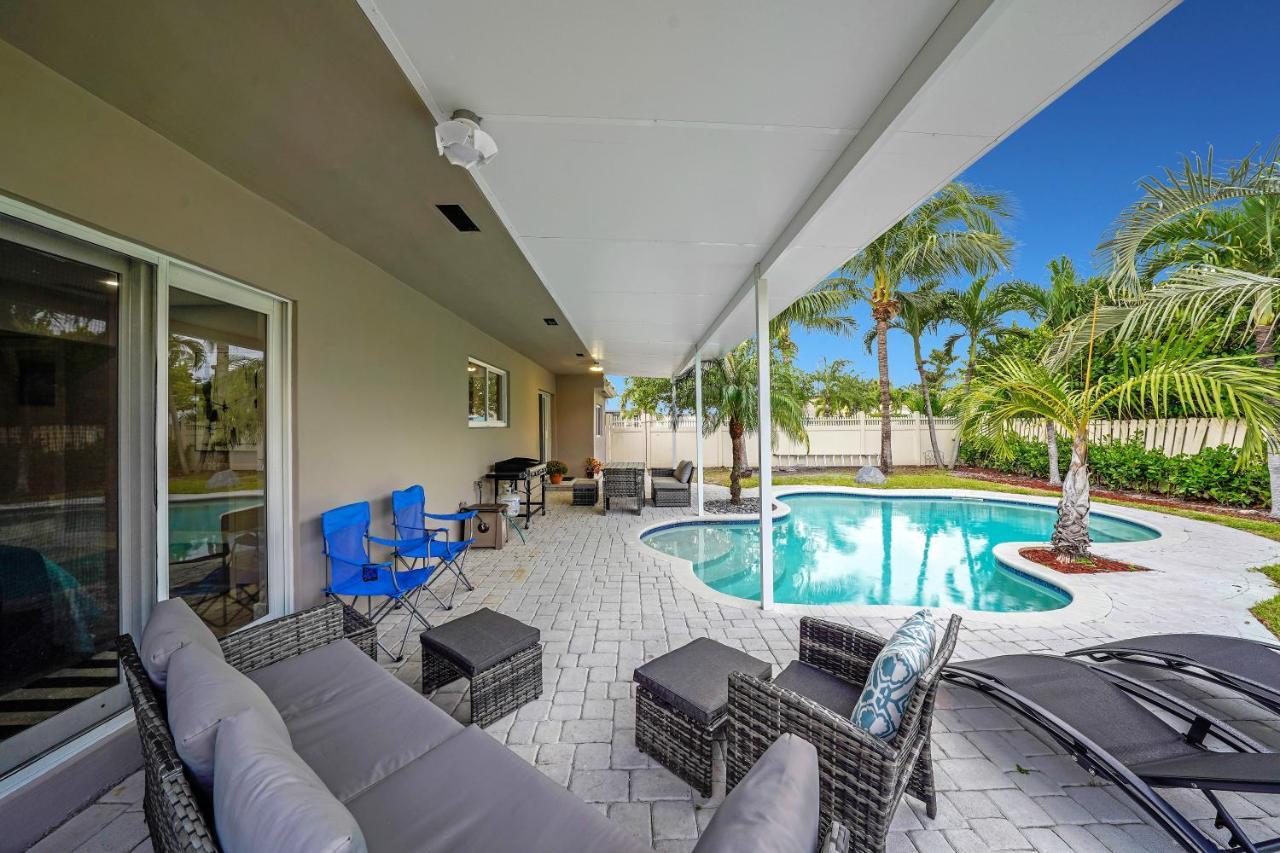 Comfortable 4 Bedroom House With Pool By Pmi Fort Lauderdale Kültér fotó