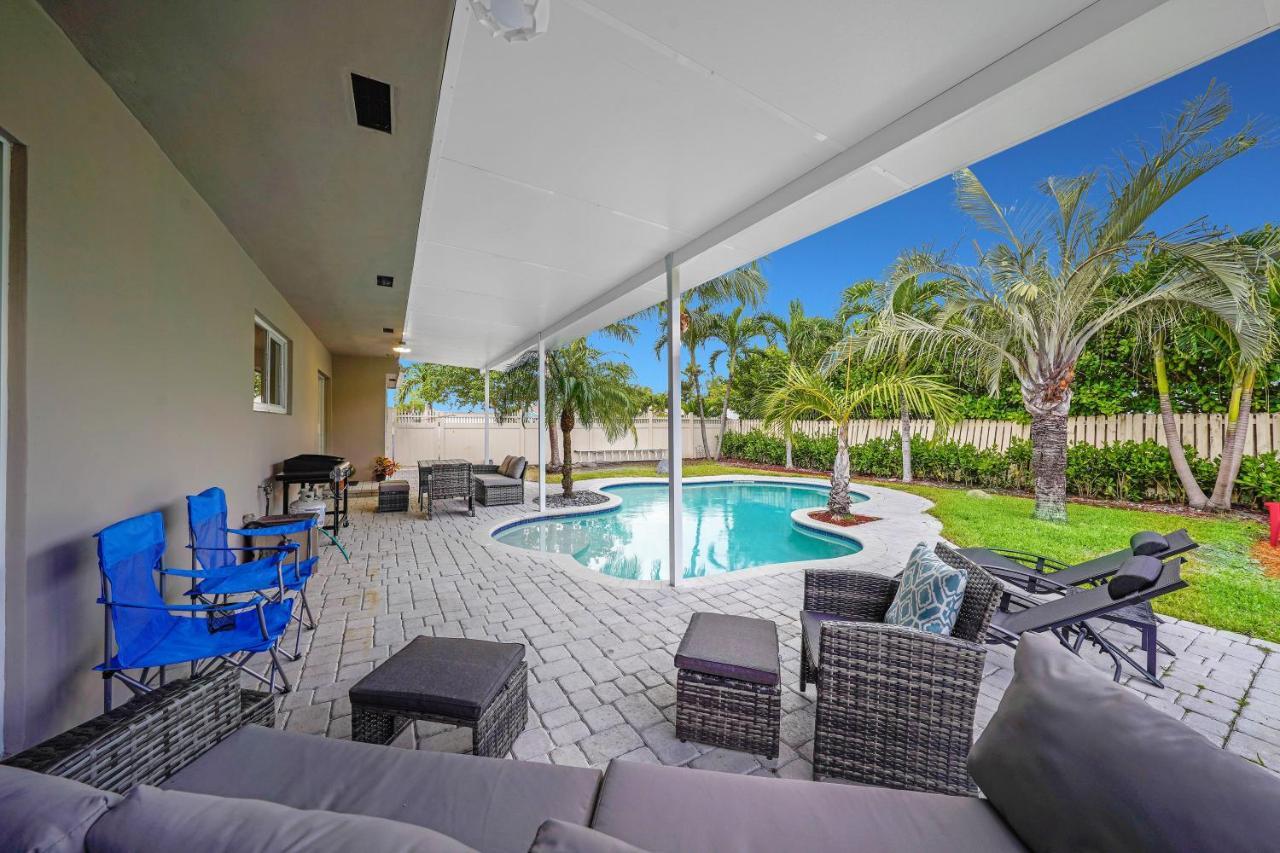 Comfortable 4 Bedroom House With Pool By Pmi Fort Lauderdale Kültér fotó